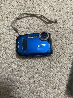 Fujifilm XP Series Waterproof Compact Camera - Metallic Blue